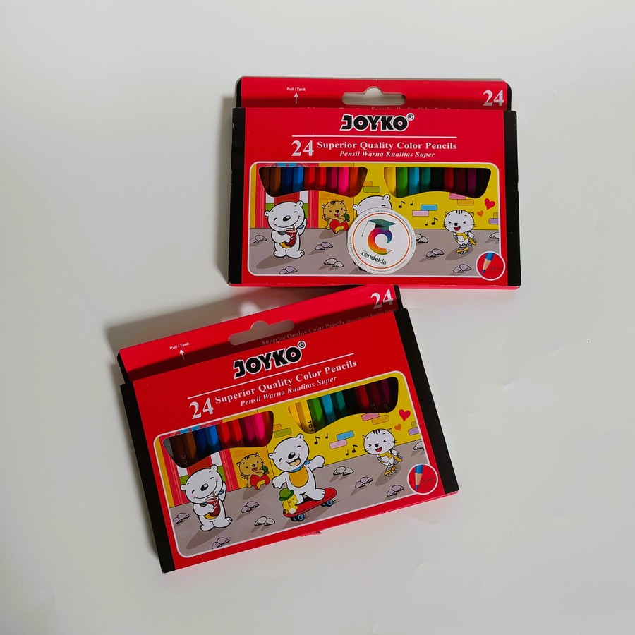 

Pensil Warna JOYKO 24w Pendek CP-S24