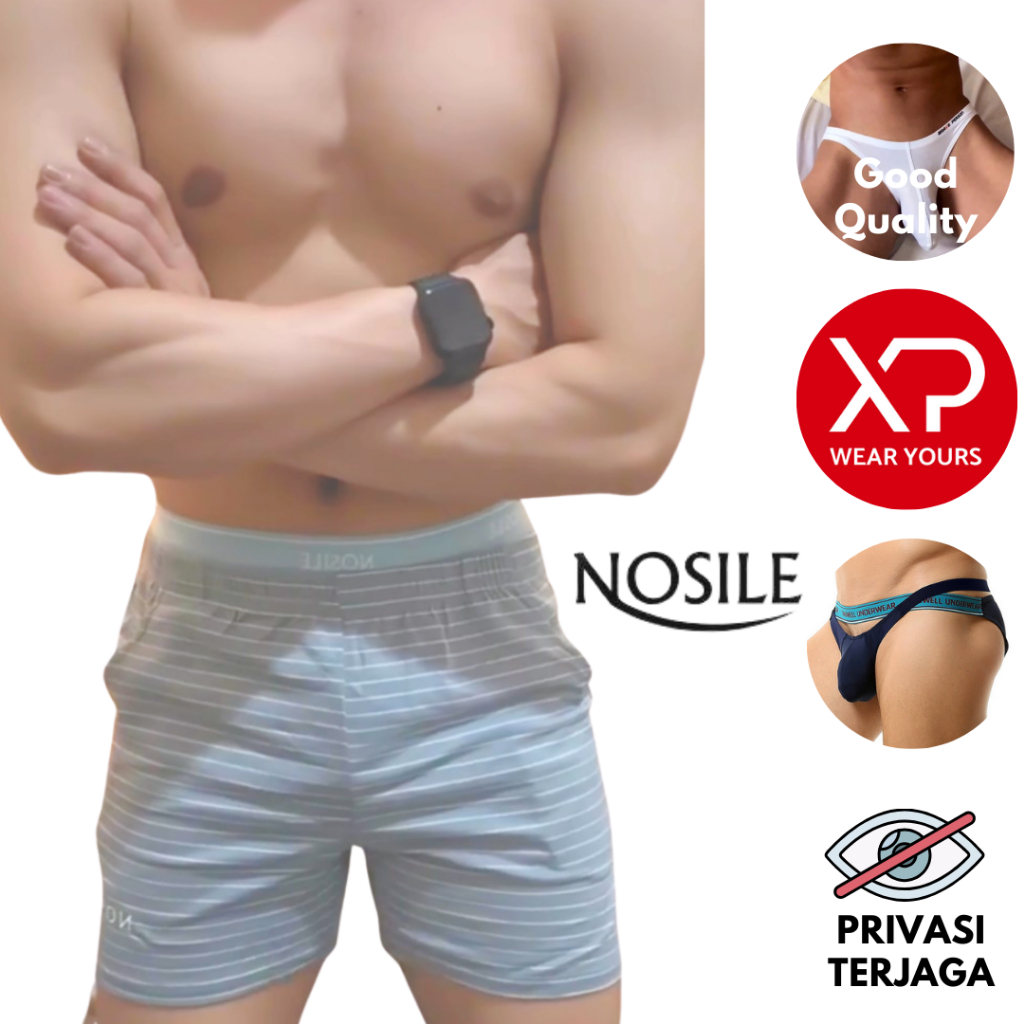 Celana Pendek Pria Sexy Korean Short Pants Casual Men Boxer Fashion 1 PCS