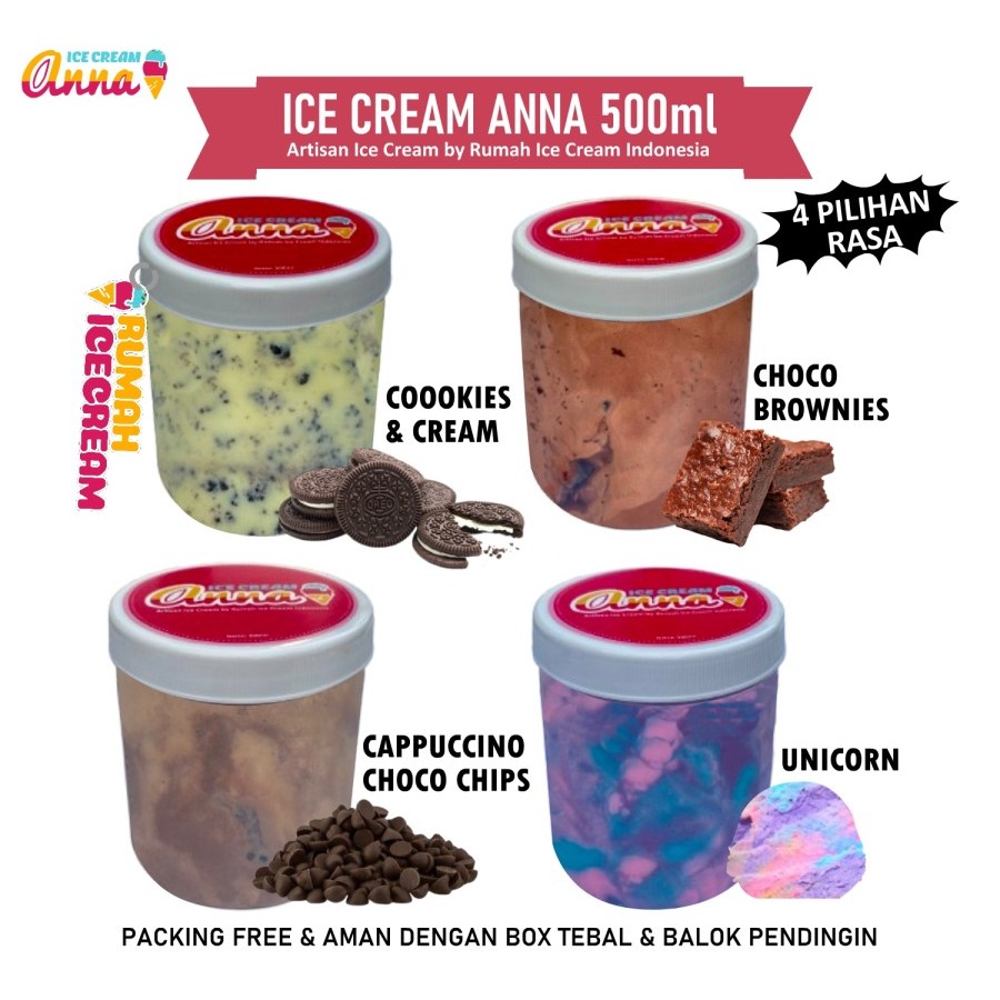 

Es Krim Anna Aneka Rasa 500ml