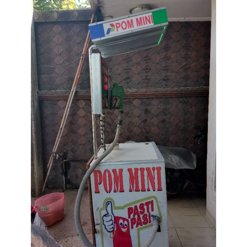 pom mini / pertamini bekas, komplit, berfungsi normal  (bandung)