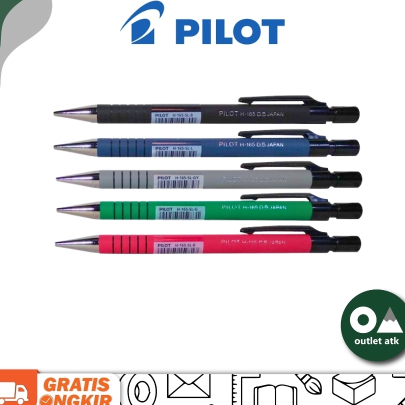 

FG2 Pilot H165 Mechanical Pencil 5mm 7mm Pensil Mekanik Jepang Asli