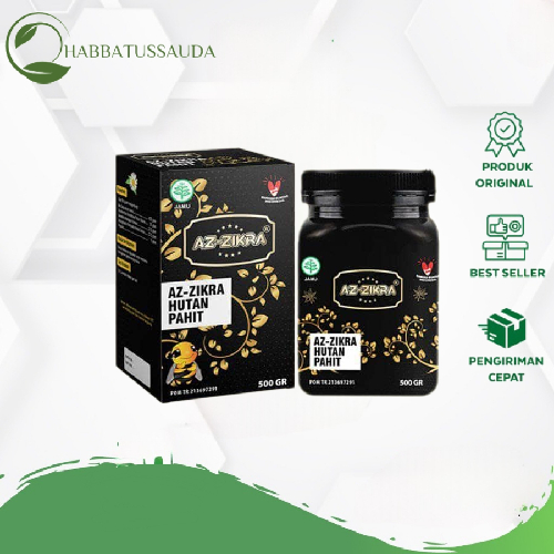 

Madu Az-Zikra Az Zikra AzZikra Hutan Hitam Pahit 500gr Asli Original