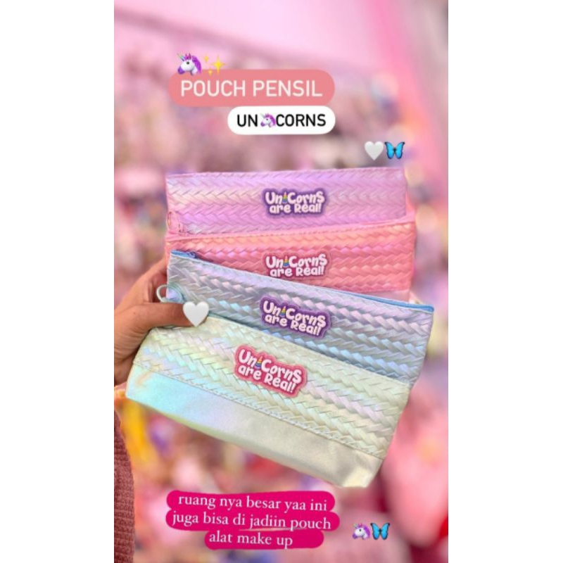 

POUCH PENSIL UNICORN