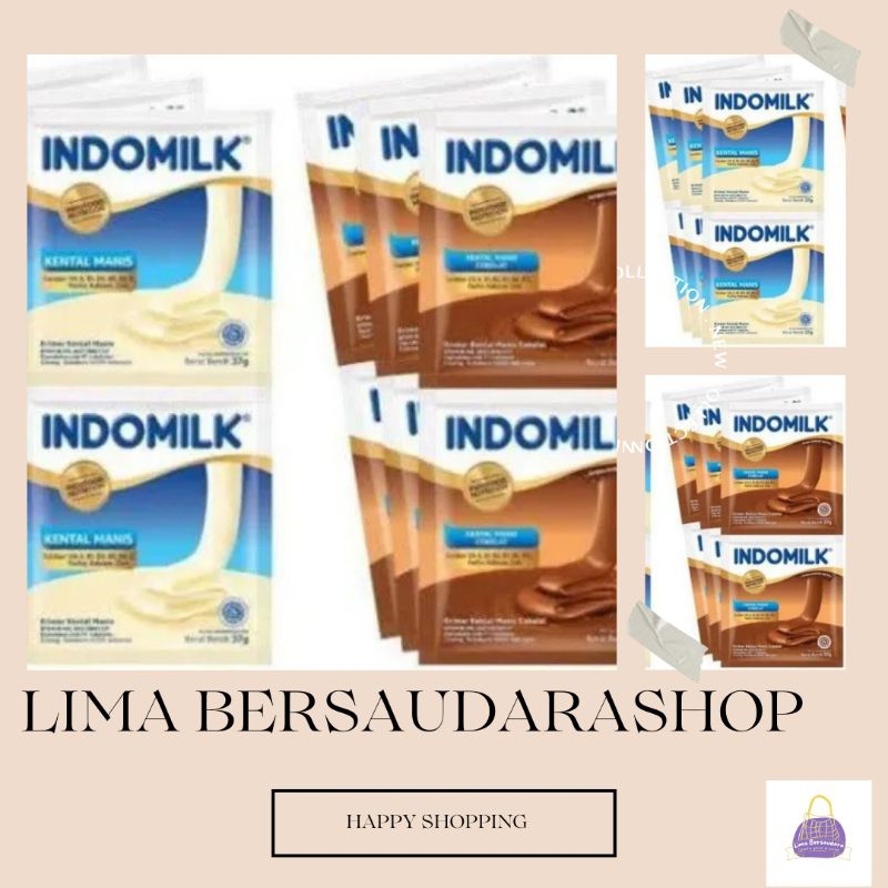 

INDOMILK SUSU KENTAL MANIS RENCENG ISI 6 SACHET