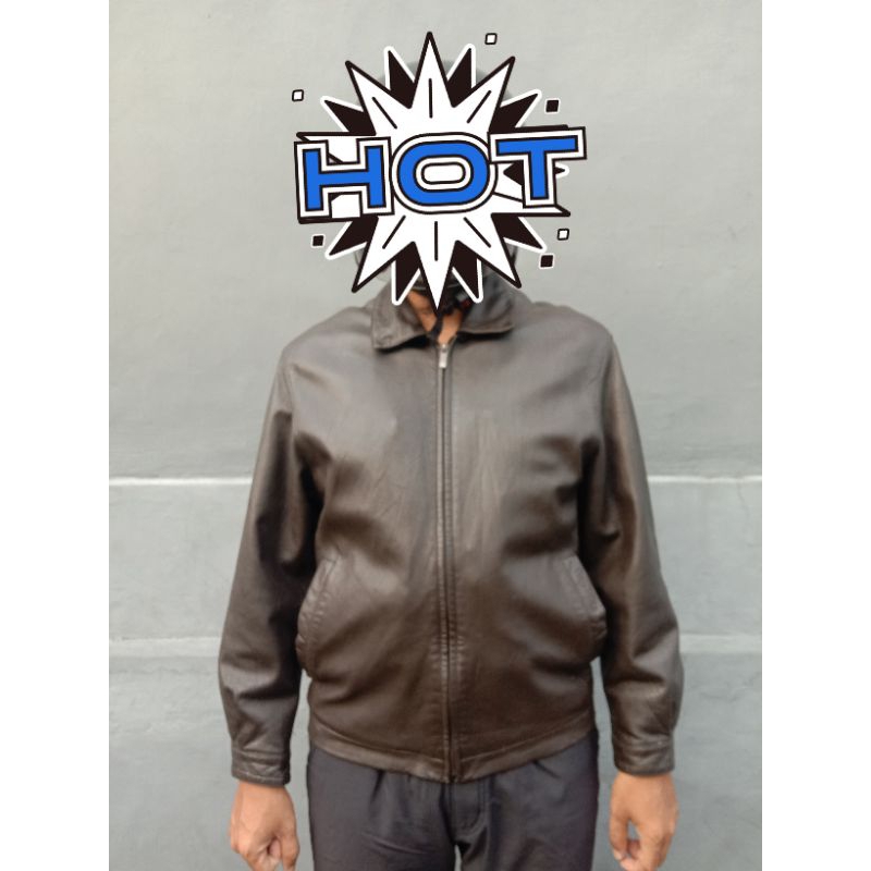 Jaket Kulit Asli Import brand Indian
