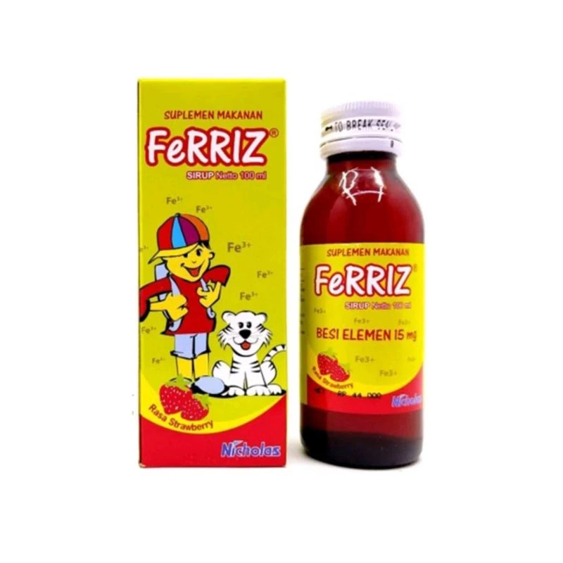 FERRIZ SIRUP SUPLEMEN ZAT BESI ANAK #DUMAI