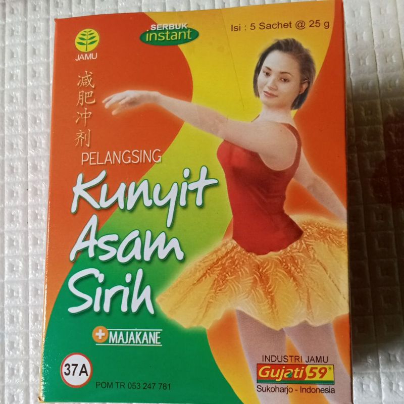 

kunyit asam sirih pelangsing
