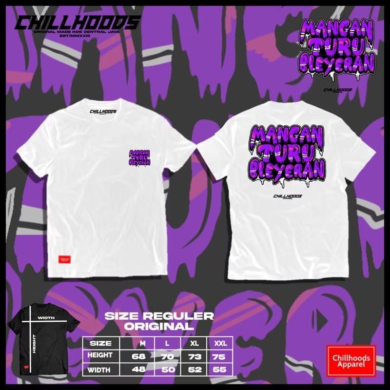 Kaos Mangan Turu Bleyeran ~Free Stiker