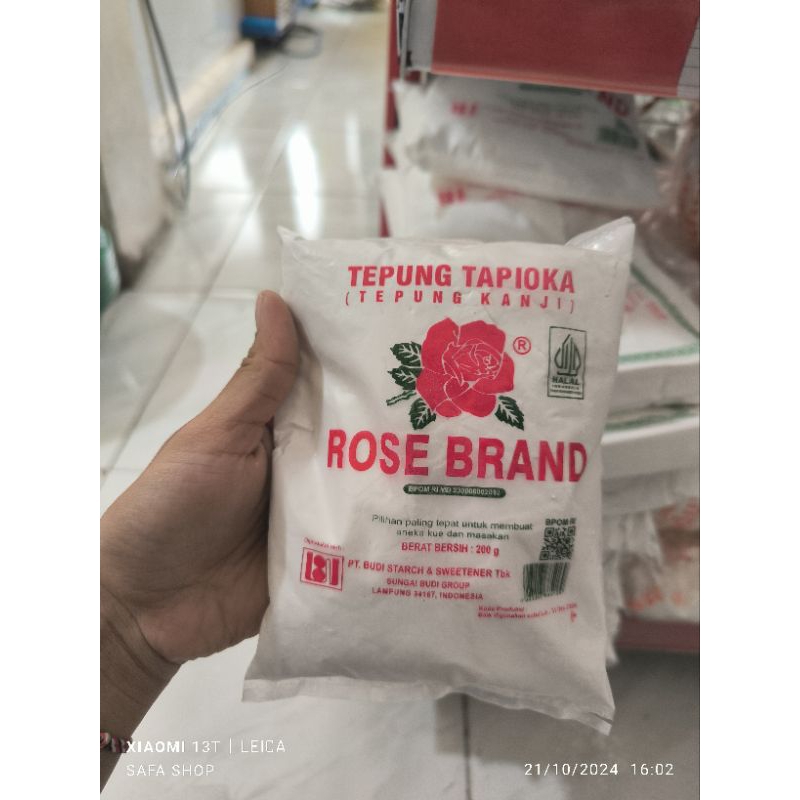 

Tepung Tapioka Rose Brand 200gr