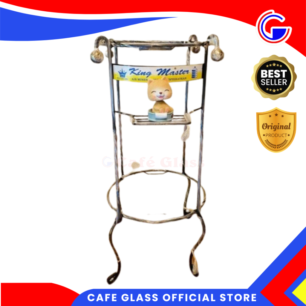 Kaki Guci Besi / Rak galon / Tatakan Guci Minum / Kaki Galon / Kaki Guci King Master