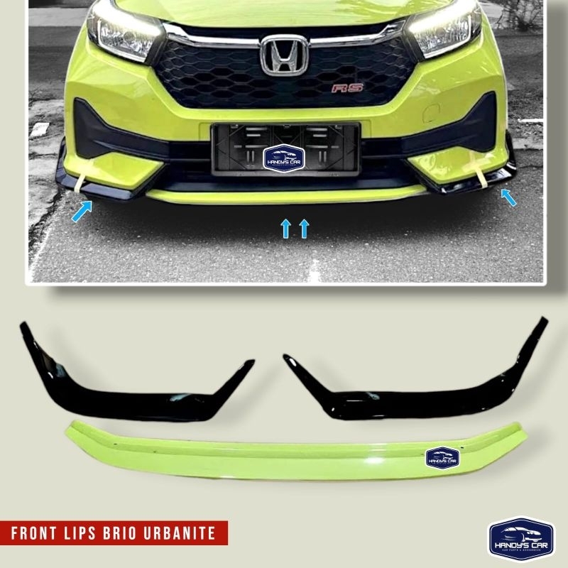 Front Lips Brio Urbanite 2023 Body Kit Depan Brio Urbanite 2023