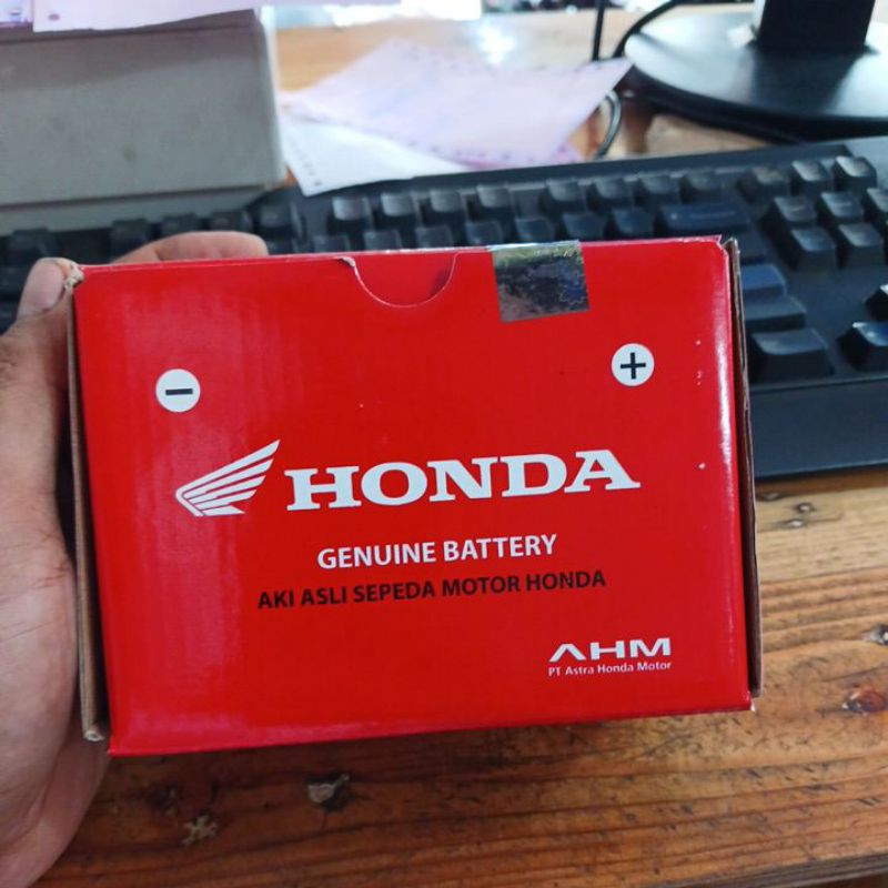AKI,ACCU,BATTERY GS GTZ5S ASLI HONDA 100% VARIO BEAT SUPRA VERZA 31500KPH8I1