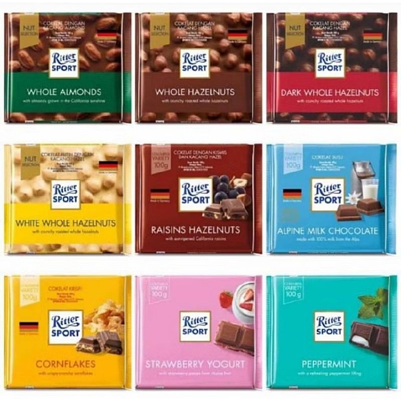 

Ritter Sport | Chocolate - 100gr | COKELAT