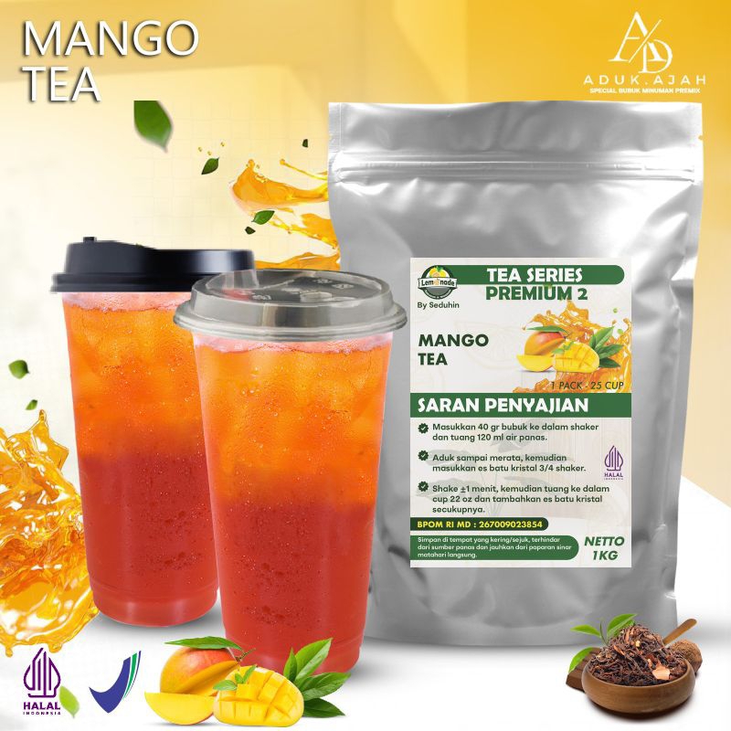 

BUBUK MINUMAN /MANGO TEA 1KG /Minuman Bubuk Instan