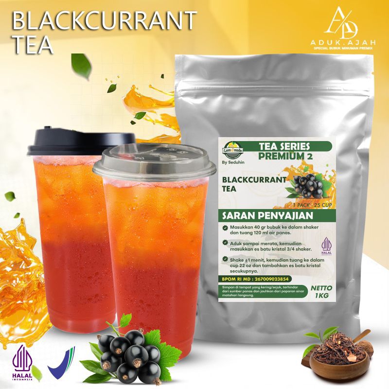 

BUBUK MINUMAN /BLACKCURRANT TEA 1KG /Minuman Bubuk Instan