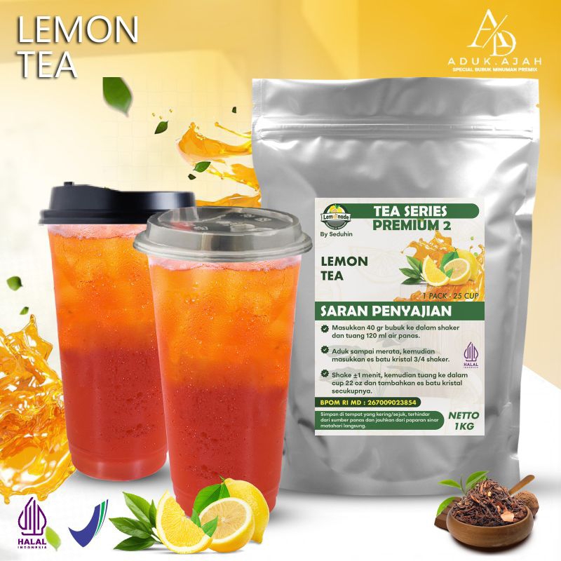 

BUBUK MINUMAN /LEMON TEA 1KG /Minuman Bubuk Instan LEMONTEH