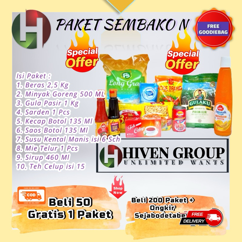

PAKET SEMBAKO N