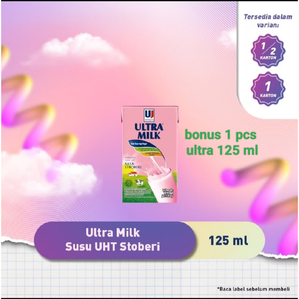 

Ultra Milk Strawberry 125 ml