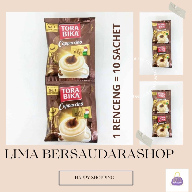 

TORABIKA CAPPUCCINO RENCENG ISI 10 SACHET