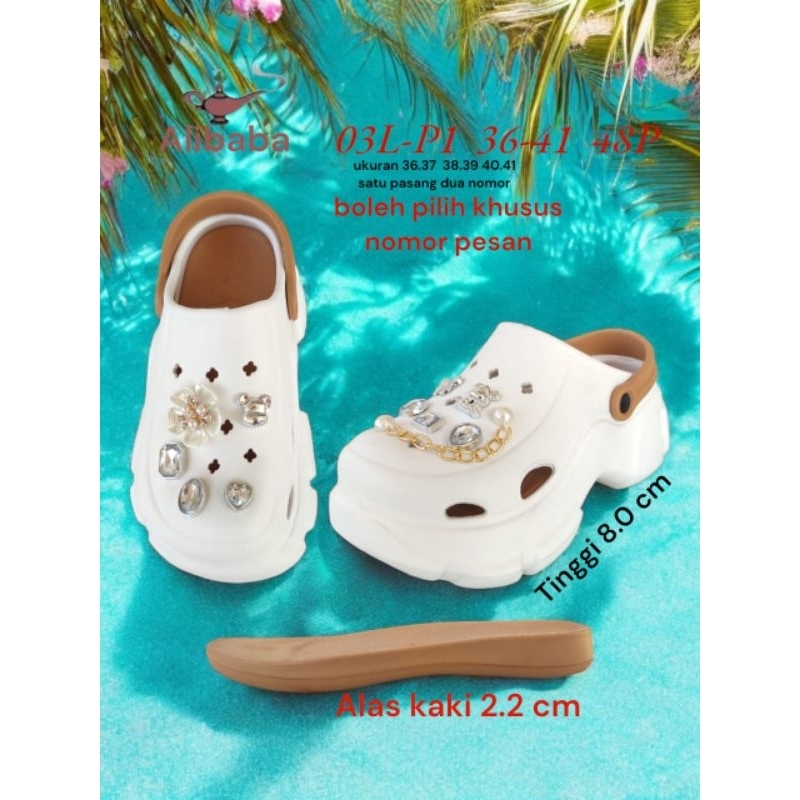 Sandal Baim ALIBABA Pernak Pernik Sandal Baim Wanita Kekinian