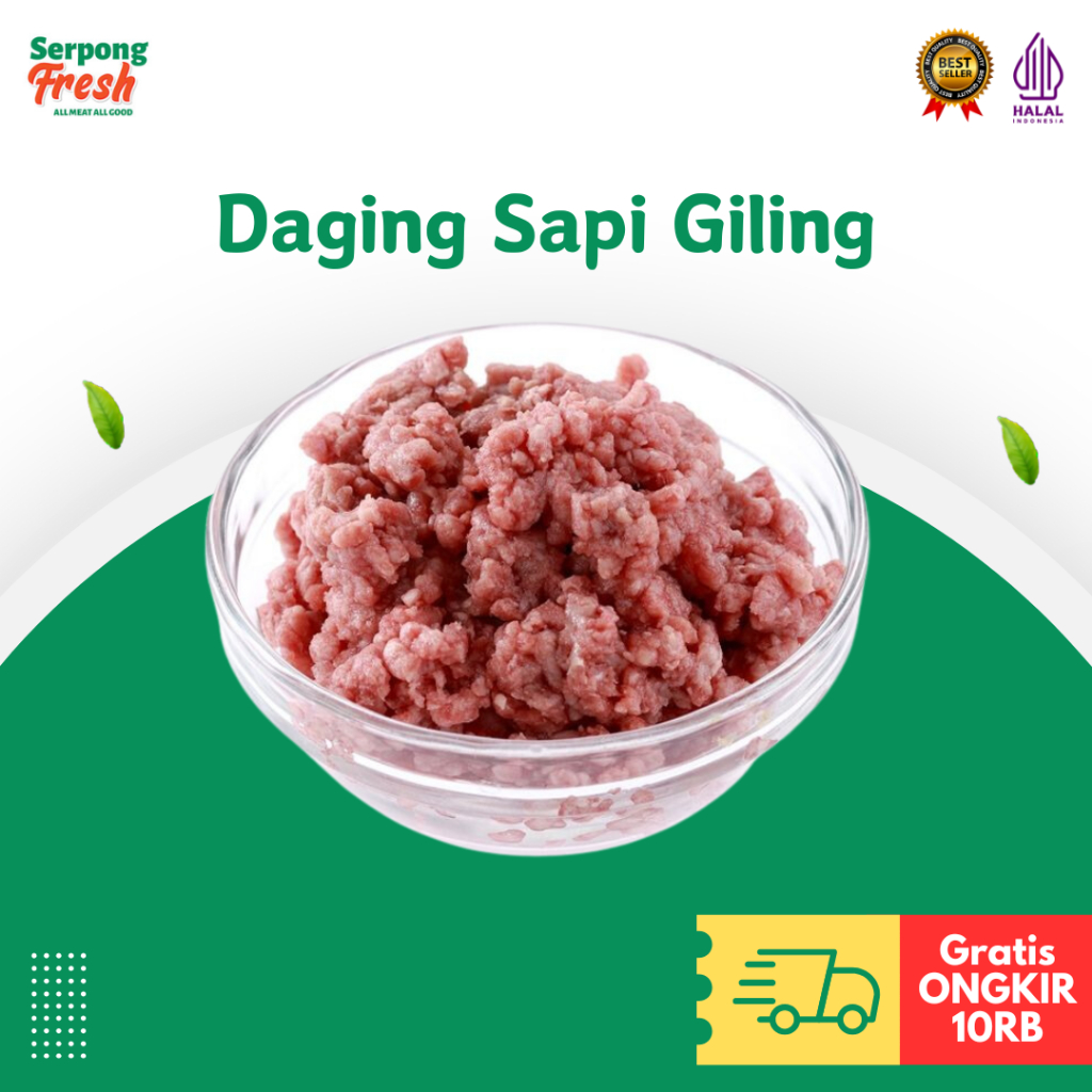 

Daging Sapi Giling / Minced Beef Meat Frozen Import CL85 500gr