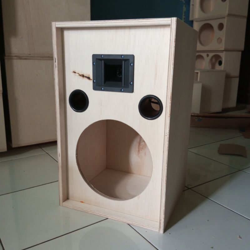 Box speaker 10 inch + tweeter audax