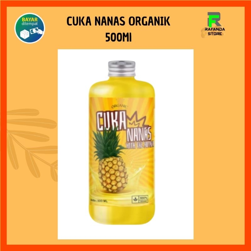

Cuka Nanas / Nenas Organik With Mother 500ml Diet Pelangsing Kolesterol Darah tinggi