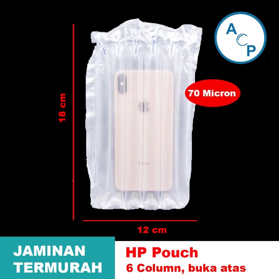 

Air Column Wrap - HANDPHONE PROTECTOR BAG Bubble Wrap Inflatable Udara Cushion untuk Handphone / HP
