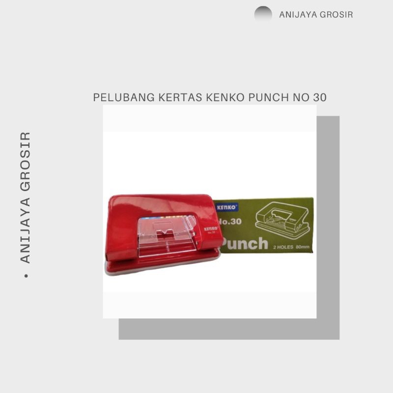 

PELOBANG KERTAS / PUCHES NO 30 Alat Kantor