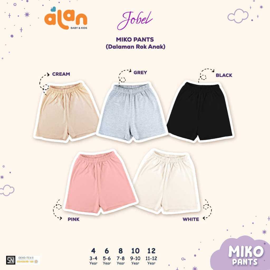 Jobel Miko Pants - Dalaman Rok Anak (JBL-MP/3) (RANDOM)