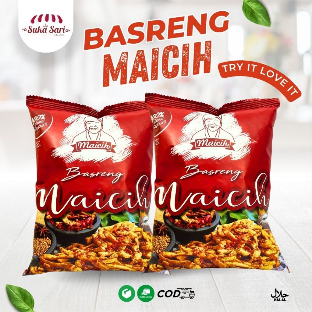 

Basreng Pedas Maicih Kemasan 100 Gram | Sukasari Snack