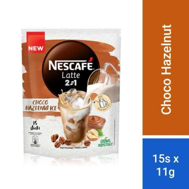 

Nescafe hazelnut latte 15 stick Ori Malaysia [still available 1 stock]