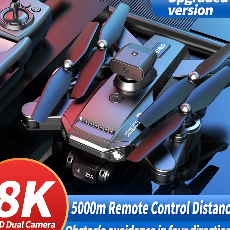 Super Bahan  Xiaomi Drone P9 drone camera 8K rc drone pesawat remote control drone gps Motor Tanpa S