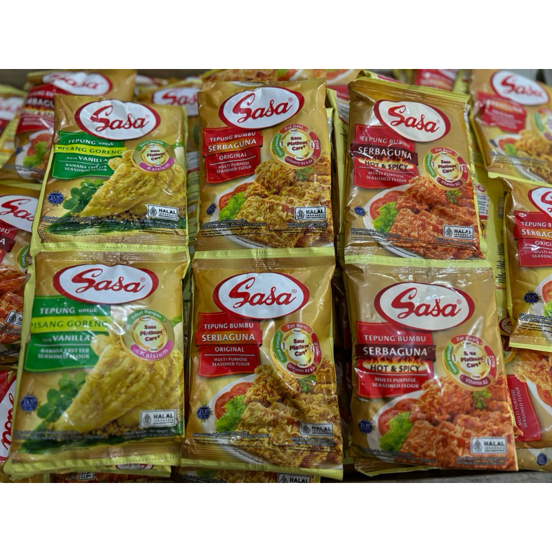 

TEPUNG SASA 70gr 1RENCENG ISI 10pcs