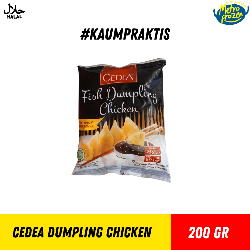 

CEDEA Dumpling Chicken 200gr