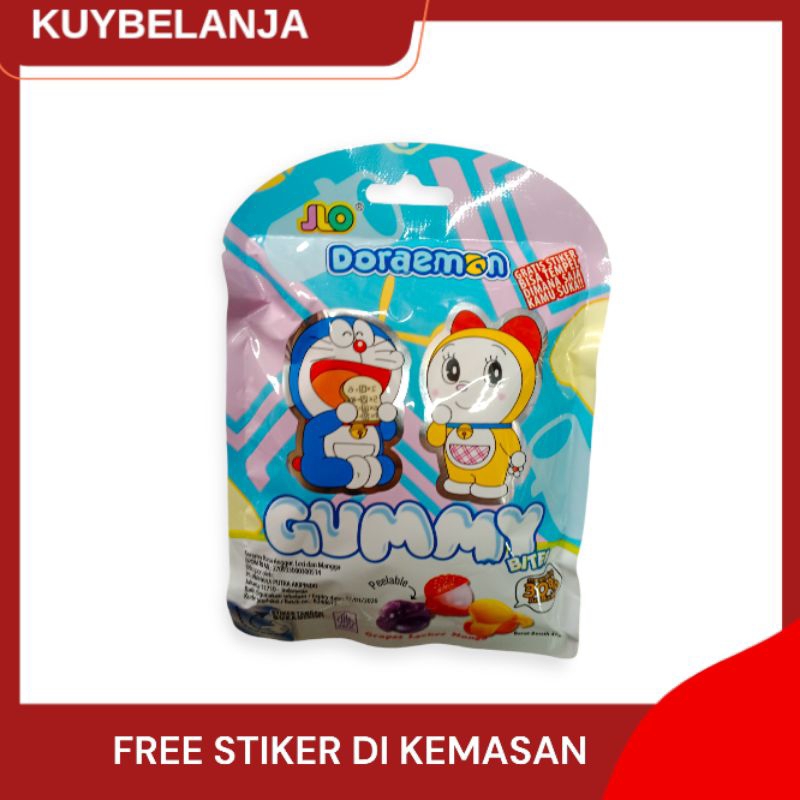

JLO Gummy Bite Doraemon Anggur Lechi & mangga 40gr