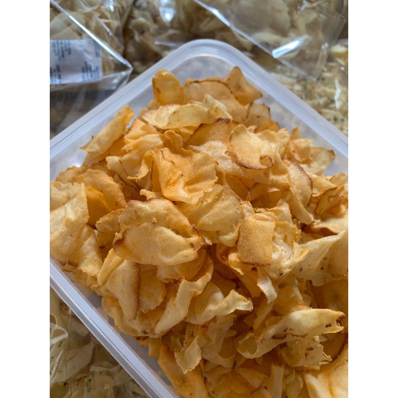 

KRIPIK SINGKONG KEJU SUPER TIPIS 250gr