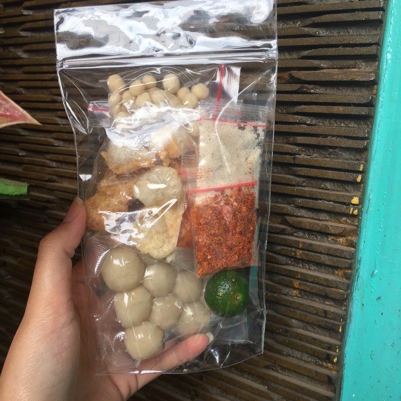 

BASO ACI INSTANT GARUT baso aci tulang rangu boci Fresh murah Boci Homemade Jumbo murah baso Aci ayam suwir Aciw garut