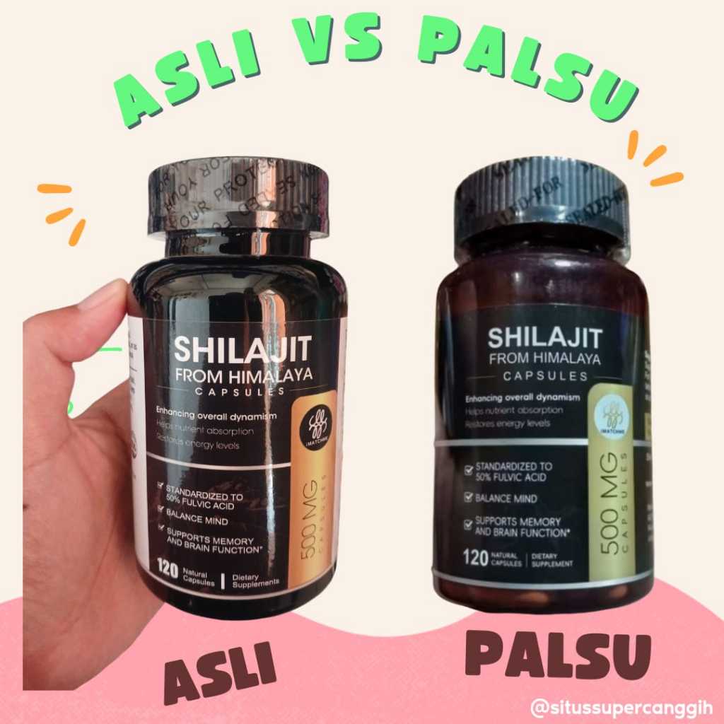 IMATCHME SHILAJIT FROM HIMALAYA CAPSULES 500MG ORIGINAL