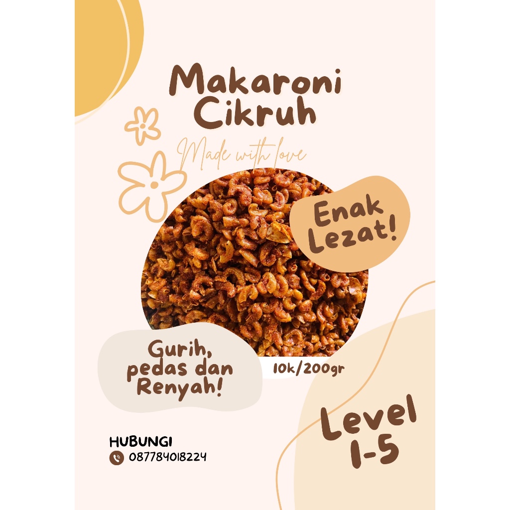 

Makaroni Cikruh Pedas Gurih