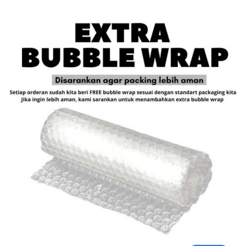 

Paking Tambahan Bubble Wrap