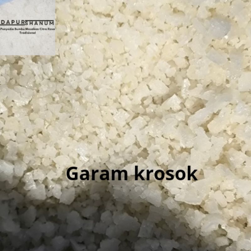

garam garem karung biru krosok garem asin 1kg