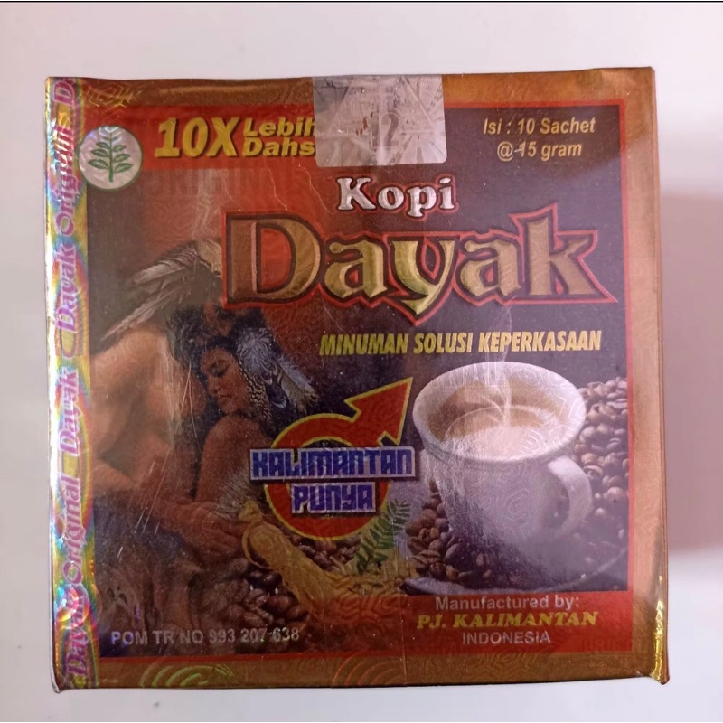 

KOPI DAYAK ORIGINAL (isi 10 sachet)
