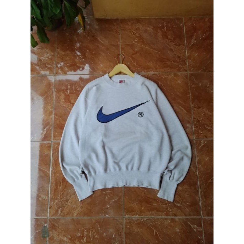 Crewneck Nike Big Swoosh Vintage 80s