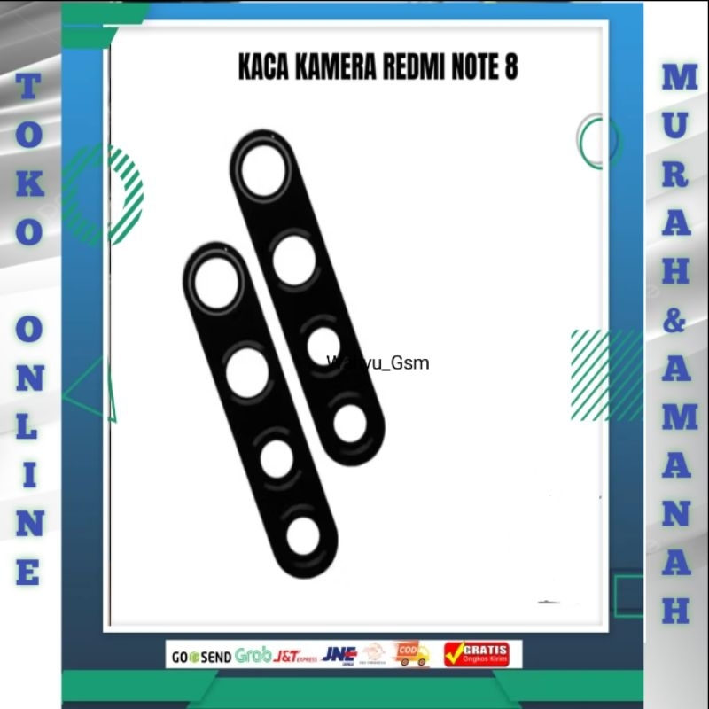 KACA KAMERA REDMI NOTE 8