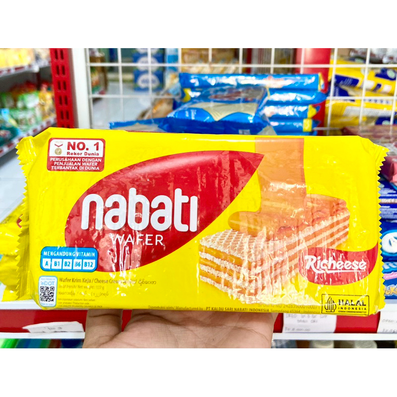 

recheese nabati 118g wafer keju