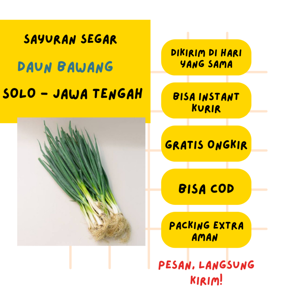 

Daun Bawang Segar Surakarta | Fresh Food