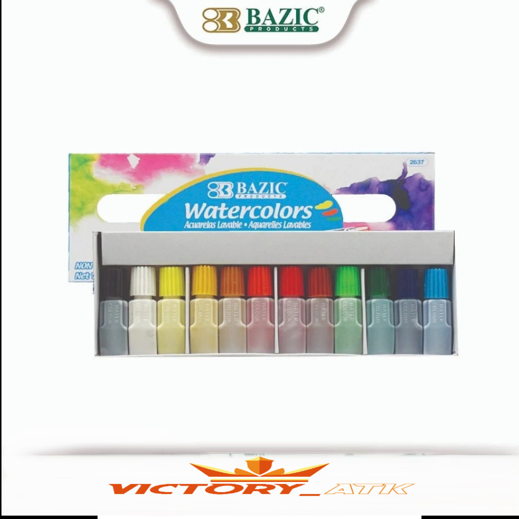 

Watercolors Bazic 12 Color - Cat Air 12 Warna