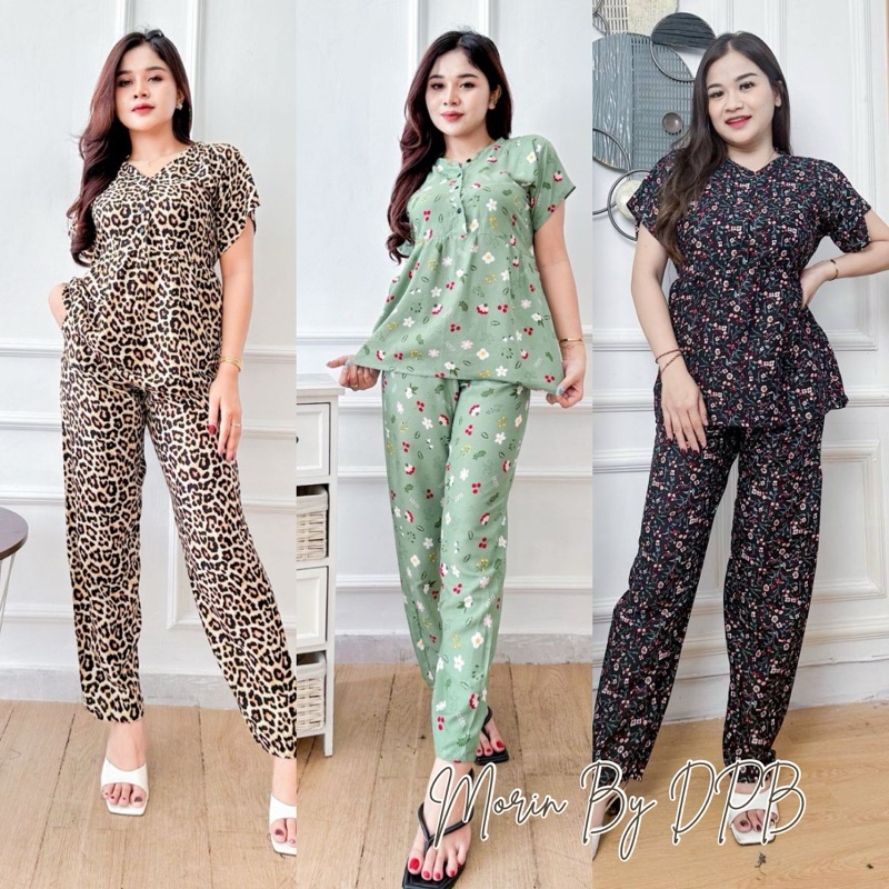 Daster Putri Bali - Morin Celana Panjang Setelan Daster Bali