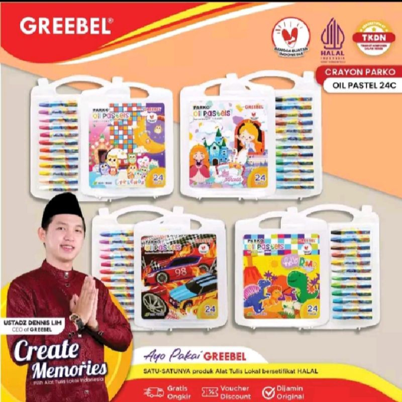 

GREEBEL PARKO OIL PASTEL 24C